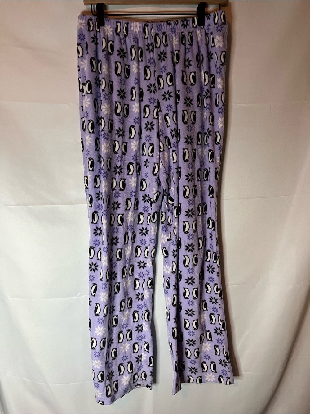 croft & barrow Lavender Penguin Fleece Sleep Pants